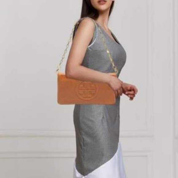 Tory Burch Bombe Reva Clutch - Picture 2 of 7